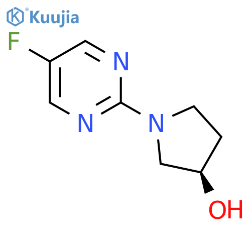 (R)-1-(5-Fluoro-pyrimidin-2-yl)-pyrrolidin-3-ol structure