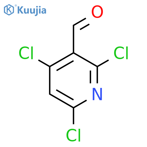 2,4,6-Trichloronicotinaldehyde structure