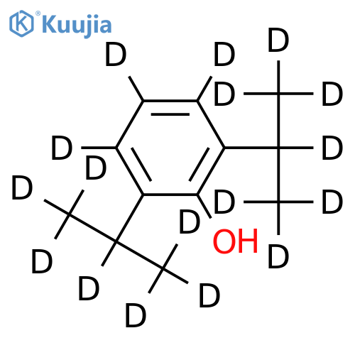 Propofol-d17 structure