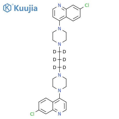 Piperaquine-d6 Tetraphosphate structure