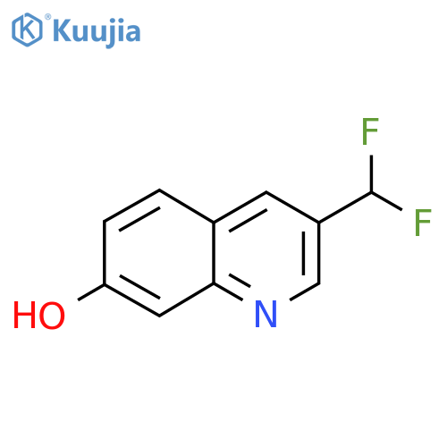 3-(Difluoromethyl)quinolin-7-ol structure