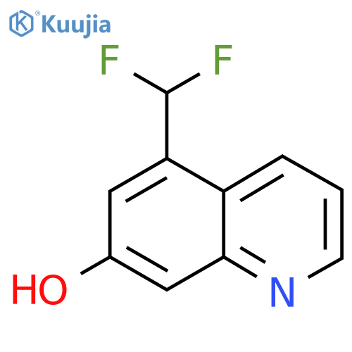 5-(Difluoromethyl)-7-hydroxyquinoline structure