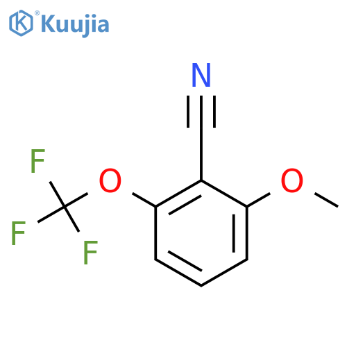 2-Methoxy-6-(trifluoromethoxy)benzonitrile structure