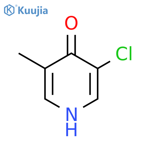 3-Chloro-5-methylpyridin-4-OL structure