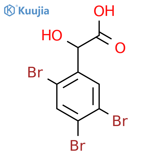 2,4,5-Tribromomandelic acid structure