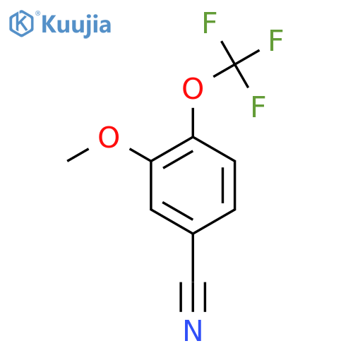 3-Methoxy-4-trifluoromethoxy-benzonitrile structure