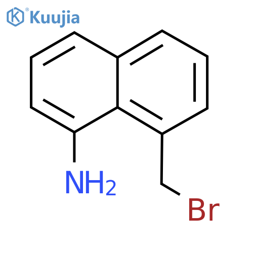 1-Amino-8-(bromomethyl)naphthalene structure