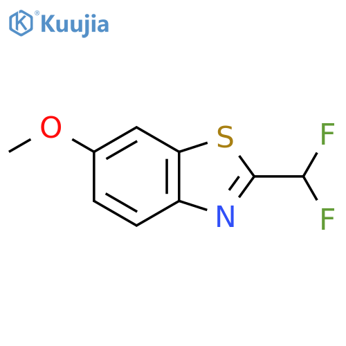 2-(Difluoromethyl)-6-methoxybenzothiazole structure