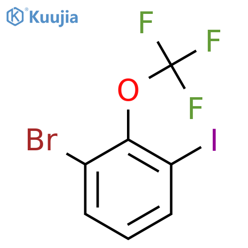 3-Iodo-2-(trifluoromethoxy)bromobenzene structure
