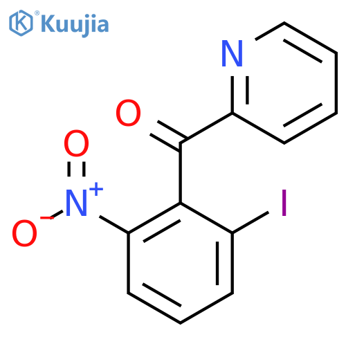 2-(2-Iodo-6-nitrobenzoyl)pyridine structure