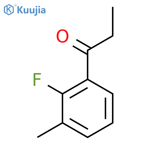 2'-Fluoro-3'-methylpropiophenone structure
