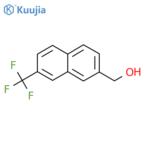 2-(Trifluoromethyl)naphthalene-7-methanol structure