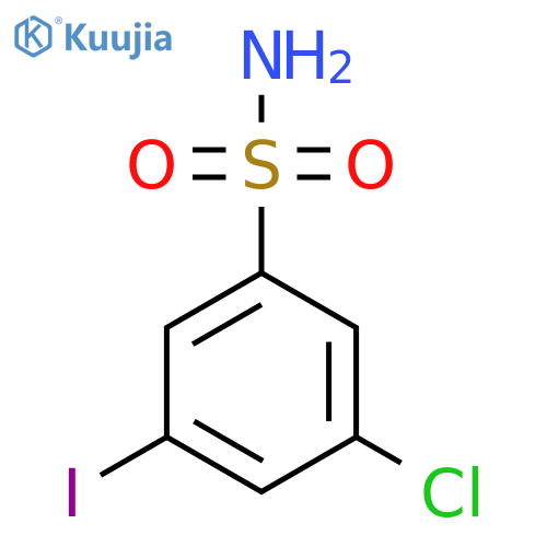 3-Chloro-5-iodobenzenesulfonamide structure