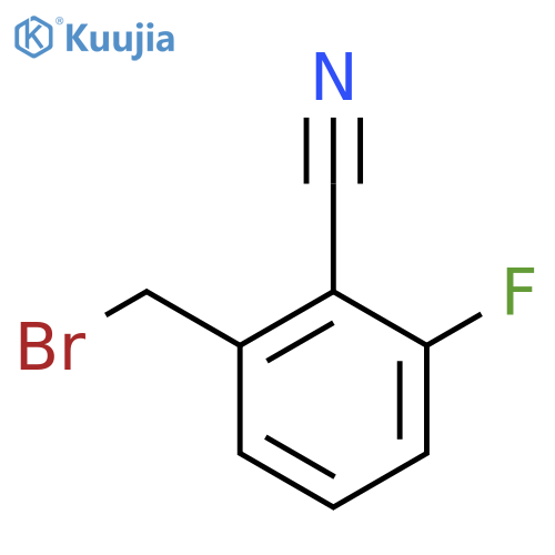 2-(Bromomethyl)-6-fluorobenzonitrile structure