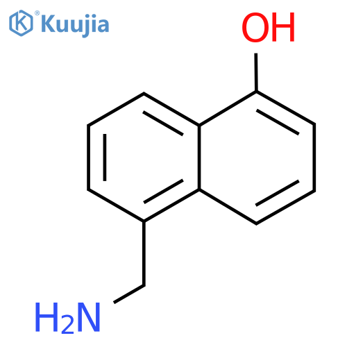 5-(aminomethyl)naphthalen-1-ol structure