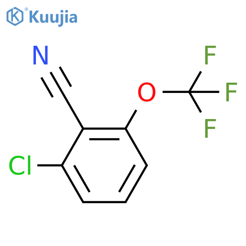 2-Chloro-6-(trifluoromethoxy)benzonitrile structure