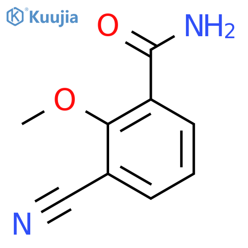 3-Cyano-2-methoxybenzamide structure