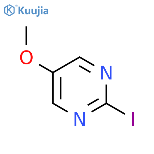 2-iodo-5-methoxypyrimidine structure