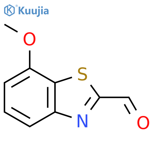 7-Methoxybenzothiazole-2-carboxaldehyde structure