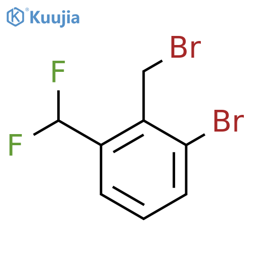 1-Bromo-2-(bromomethyl)-3-(difluoromethyl)benzene structure