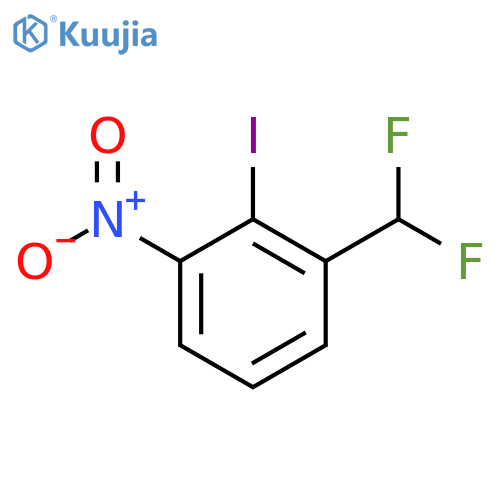 3-(Difluoromethyl)-2-iodonitrobenzene structure