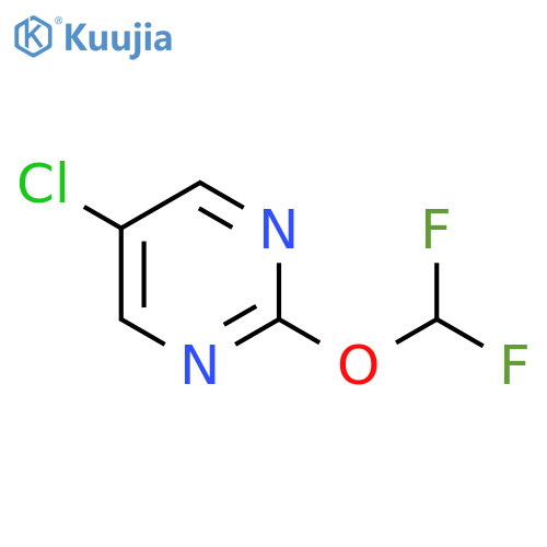 5-Chloro-2-(difluoromethoxy)pyrimidine structure