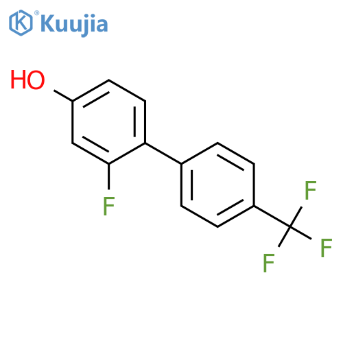3-Fluoro-4-(4-trifluoromethylphenyl)phenol structure