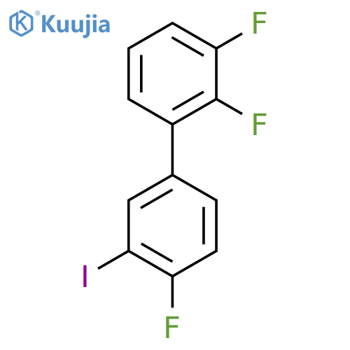 3'-Iodo-2,3,4'-trifluorobiphenyl structure