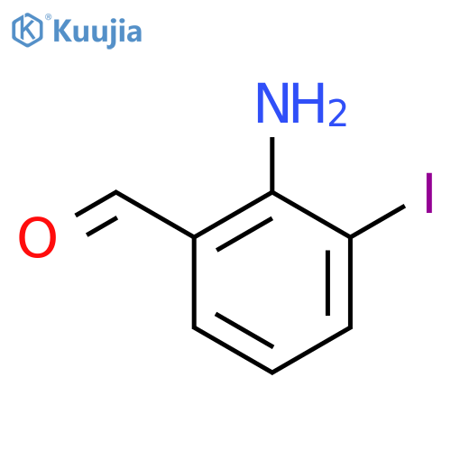 2-Amino-3-iodobenzaldehyde structure