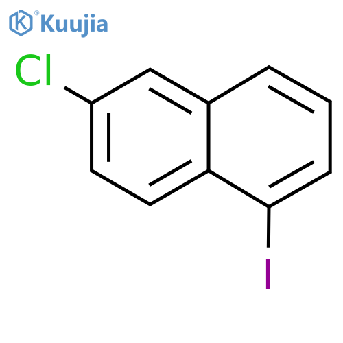 6-Chloro-1-iodonaphthalene structure