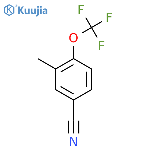 3-Methyl-4-(trifluoromethoxy)benzonitrile structure