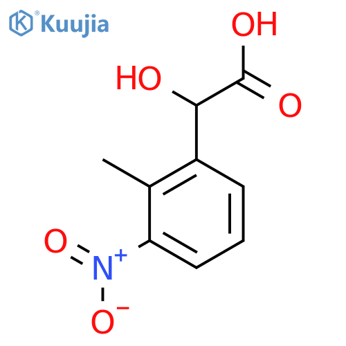 2-Methyl-3-nitromandelic acid structure