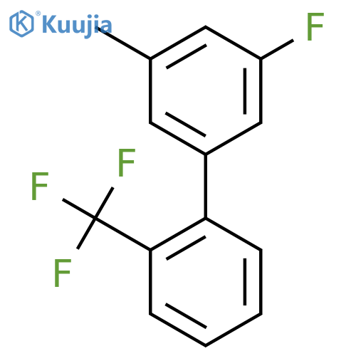 5-Fluoro-3-methyl-2'-(trifluoromethyl)biphenyl structure