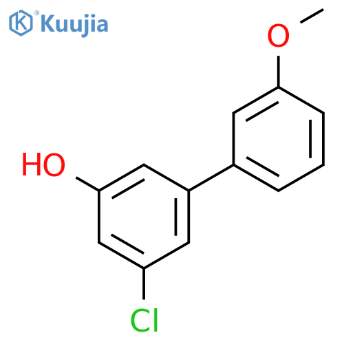 3-Chloro-5-(3-methoxyphenyl)phenol structure
