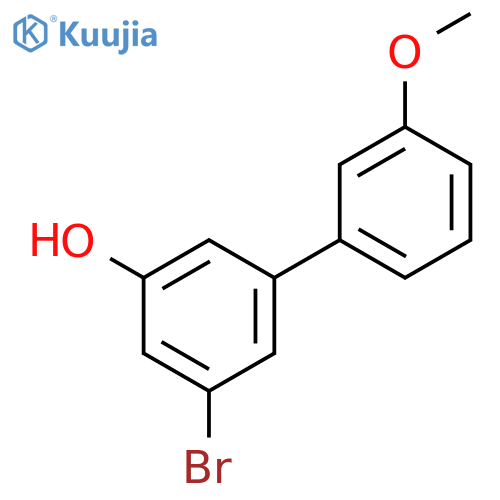 3-Bromo-5-(3-methoxyphenyl)phenol structure