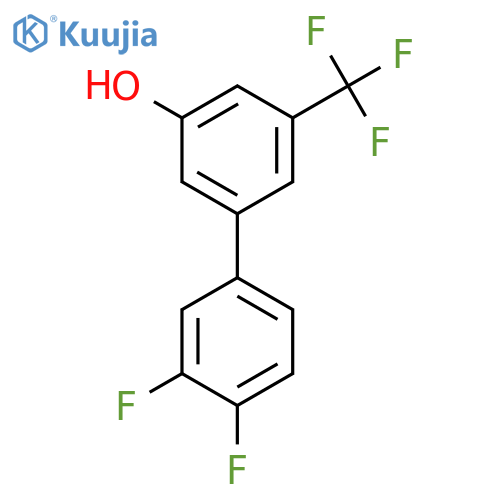 5-(3,4-Difluorophenyl)-3-trifluoromethylphenol structure