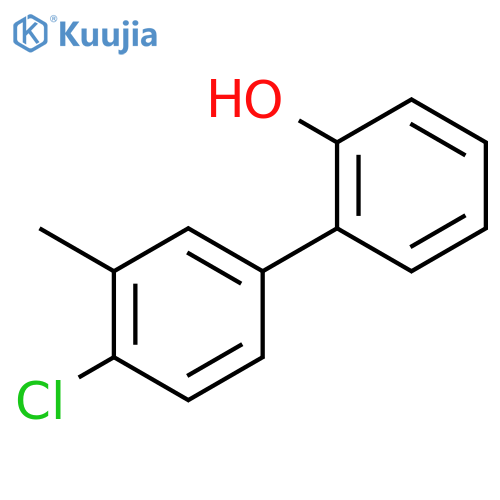 2-(4-chloro-3-methylphenyl)phenol structure