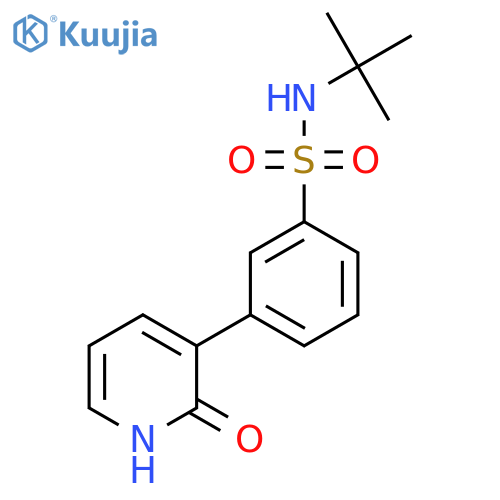 3-(3-t-Butylsulfamoylphenyl)-2-hydroxypyridine structure