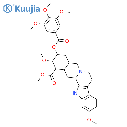 Yohimban-16-carboxylicacid, 11,17-dimethoxy-18-[(3,4,5-trimethoxybenzoyl)oxy]-, methyl ester, (3b,16b,17a,18a,20a)- (9CI) structure