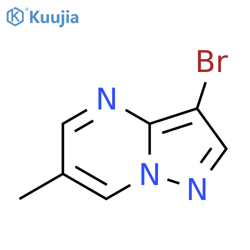 3-Bromo-6-methylpyrazolo[1,5-a]pyrimidine structure