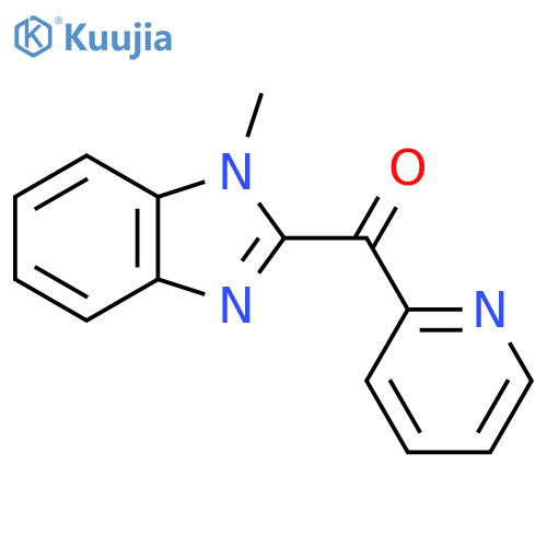 (1-Methyl-1H-benzoimidazol-2-yl)-pyridin-2-ylmethanone structure