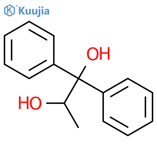 1,2-Propanediol, 1,1-diphenyl-, (2R)- structure