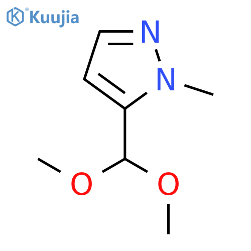 5-(Dimethoxymethyl)-1-methyl-1H-pyrazole structure