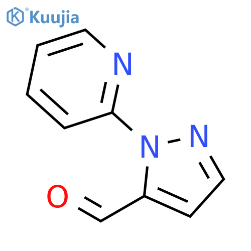 1-(Pyridin-2-yl)-1H-pyrazole-5-carbaldehyde structure