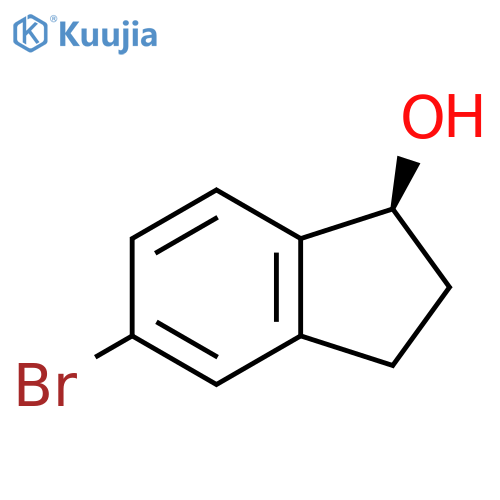 (1S)-5-bromoindan-1-ol structure