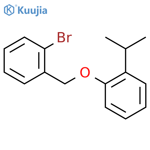2-Bromobenzyl-(2-iso-propylphenyl)ether structure