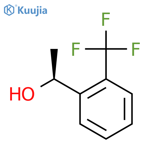 (S)-1-(2-(Trifluoromethyl)phenyl)ethanol structure