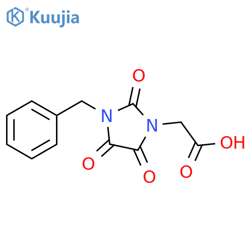 2-(3-BENZYL-2,4,5-TRIOXO-1-IMIDAZOLIDINYL)ACETIC ACID structure