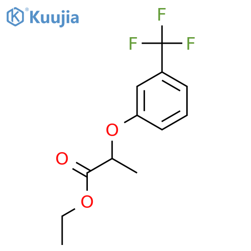 ethyl 2-3-(trifluoromethyl)phenoxypropanoate structure