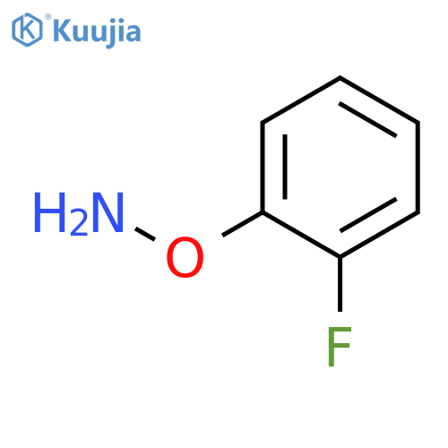 O-(2-fluorophenyl)hydroxylamine structure